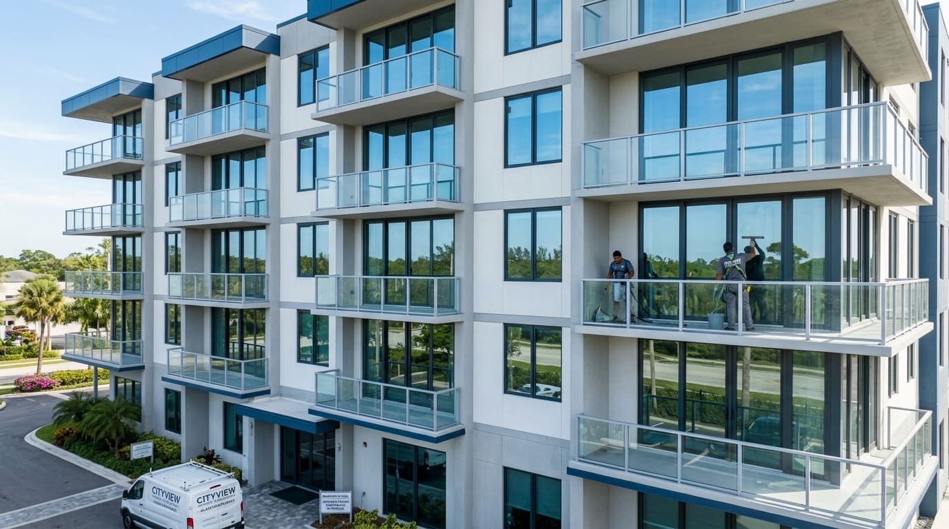HOA & Property Management Glass Services in the DMV