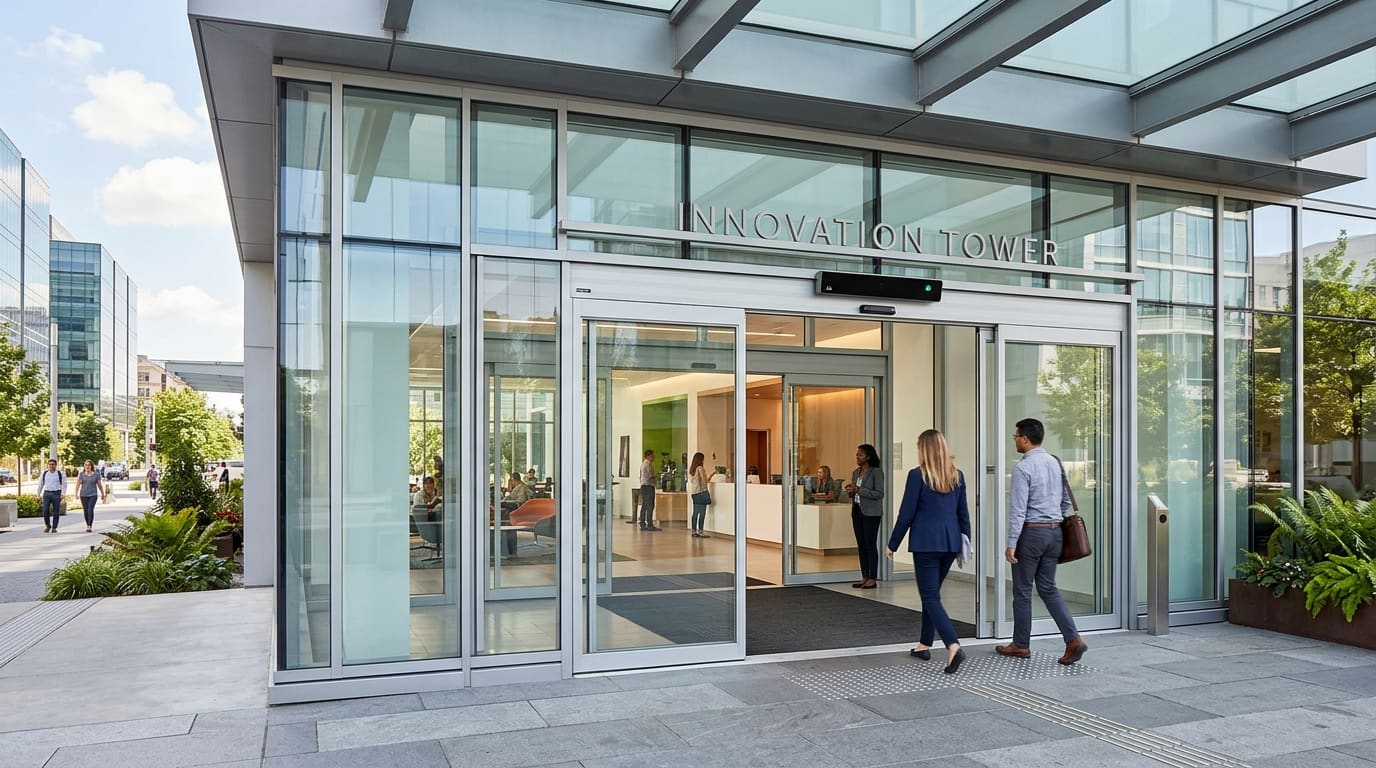 Automatic Door Glass: Repair, Replacement & ADA Compliance