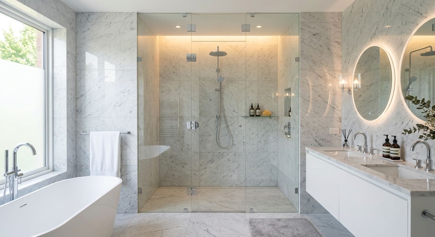 Shower Door Installation